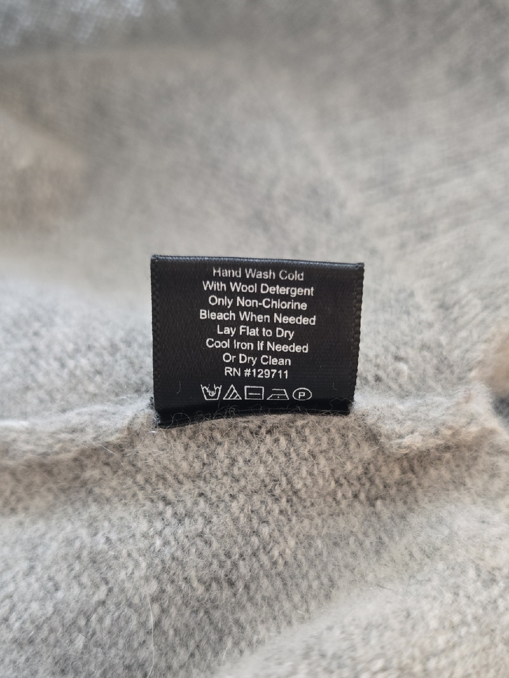 Jenni Kayne, Everyday Gray Wool Cashmere Blend Crewneck Sweater, EUC, W's XS - Picture 11 of 13